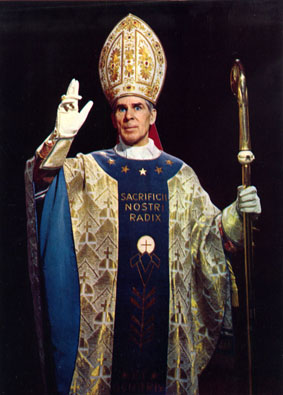 Baphomet follower and heretical Catholic Bishop Fulton Sheen