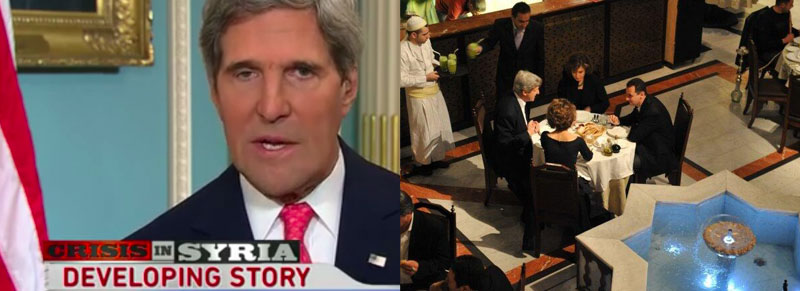 Freemason John Kerry's eye issue