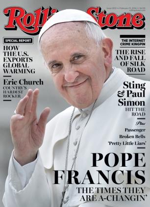 Antipope Francis Cover of Rolling Stone