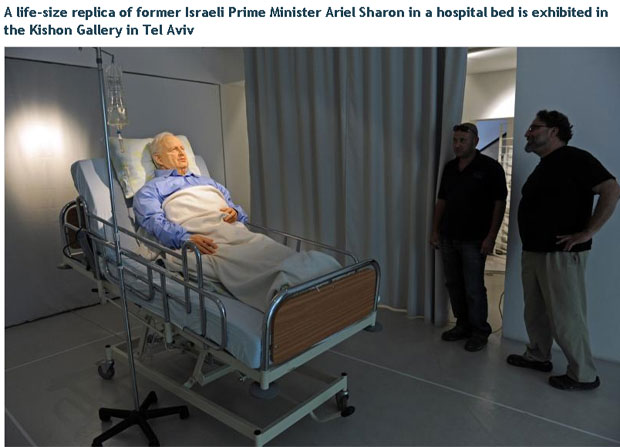 Breathing Ariel Sharon wax