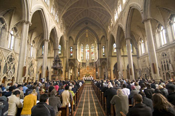 Catholic Church Pews