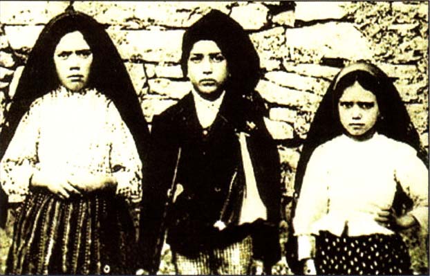 Lucia, Francisco and Jacinta of Fátima