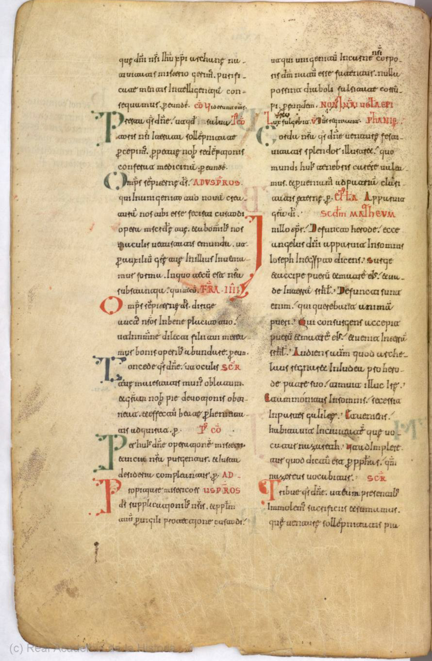 Missale Romanum from 1225 scan 076
