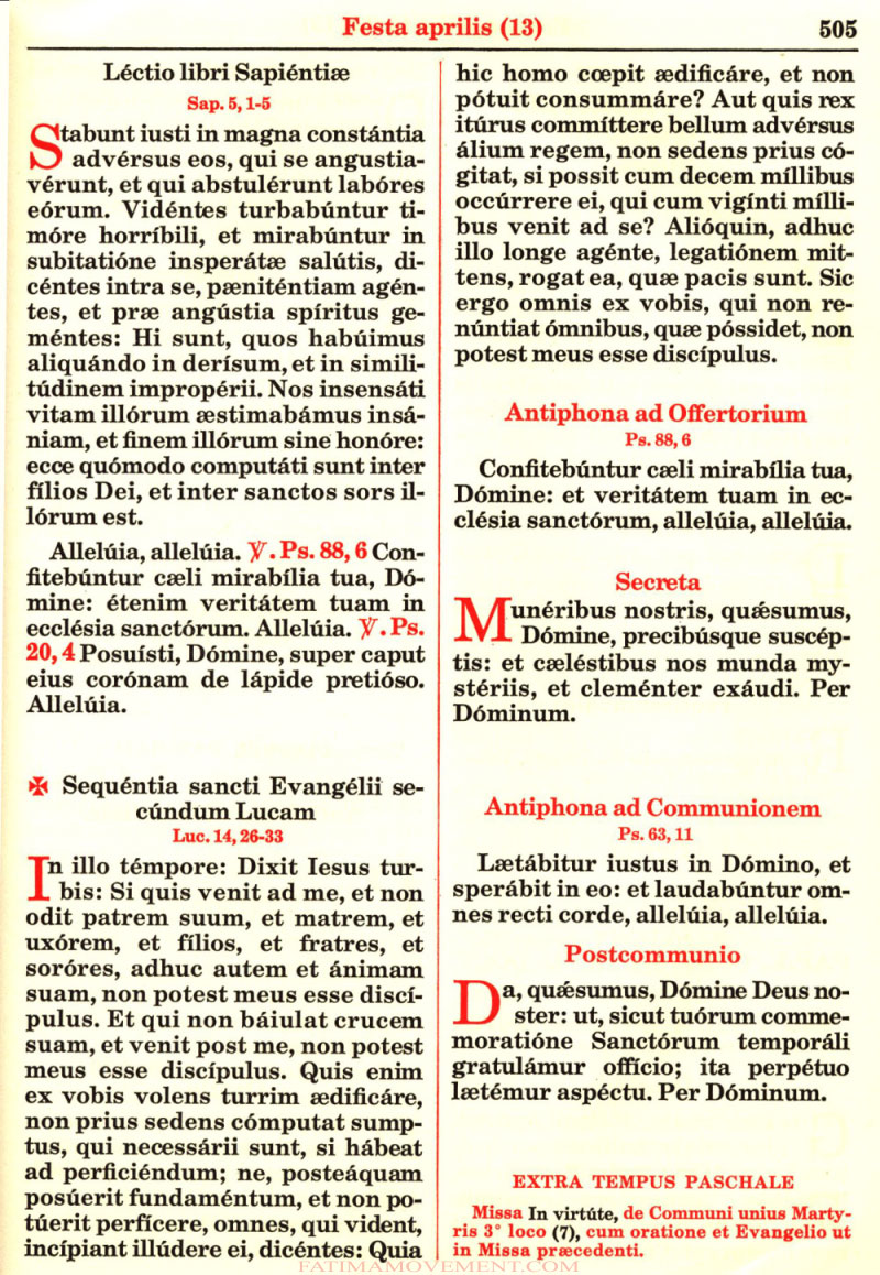 Missale Romanum from 1962 in color scan 0582