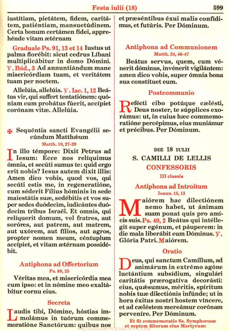 Missale Romanum from 1962 in color scan 0676