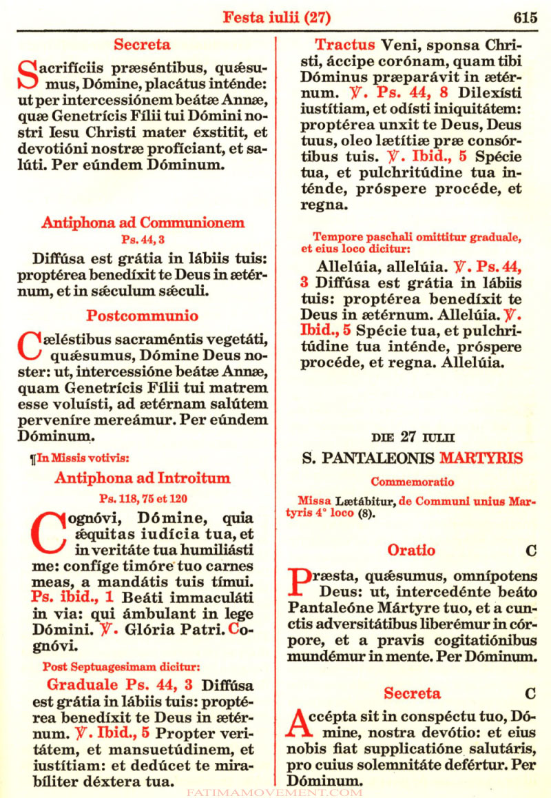 Missale Romanum from 1962 in color scan 0692
