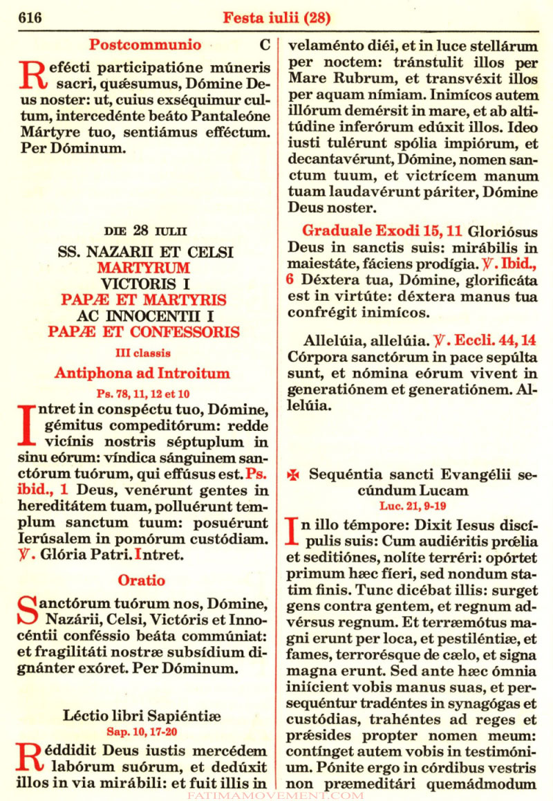 Missale Romanum from 1962 in color scan 0693