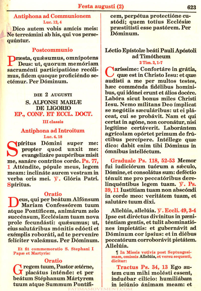 Missale Romanum from 1962 in color scan 0700