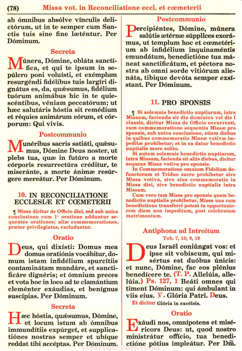 Missale Romanum from 1962 in color scan 0901