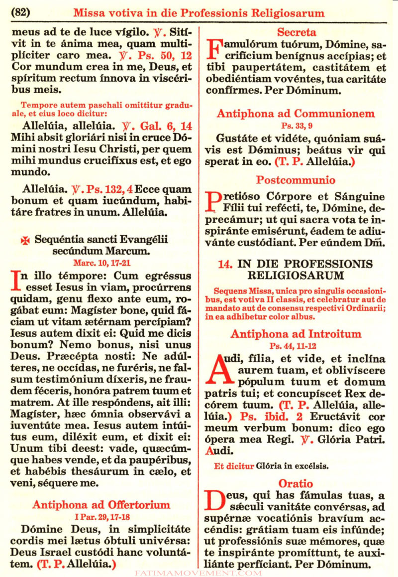 Missale Romanum from 1962 in color scan 0905